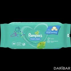 Pampers Fresh Clean Влажные Салфетки №80 в Астане | Procter & Gamble