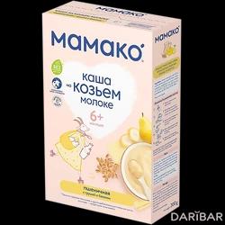 Мамако Каша На Козьем Молоке Пшеничная С Грушей И Бананом С 6 Месяцев 200 Г в Алматы | Flory DOO