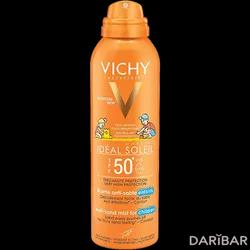 Vichy Capital Soleil Детский Спрей-вуаль Анти Песок SPF 50+ 200 Мл в Алматы | Vichy Laboratoires