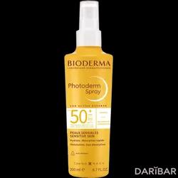 Bioderma Photoderm Spray SPF 50+ Солнцезащитный Спрей 200 Мл в Алматы | Bioderma laboratirie Dermatologique