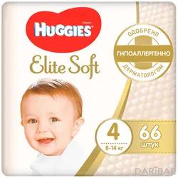 Huggies Elite Soft Подгузники 4 (8-14 Кг) №66 в Шымкенте | Kimberly-Clark