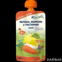 Fleur Alpine Пюре Яблоко Морковь Пастернак С 6 Месяцев 120 Г в Алматы | Fleur Alpine UAB