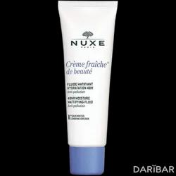 Nuxe Creme Fraiche De Beaute Увлажняющий Матирующий Флюид 48-часового Действия Для Нормальной И Комбинированной Кожи 50 Мл в Астане | Nuxe 