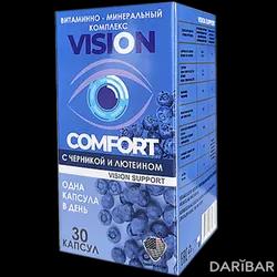 Vision Comfort Витаминно-минеральный Комплекс Для Глаз Капсулы №30 в Караганде | Alfa Vitamins Laboratories Inc.