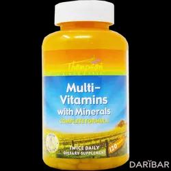 Thompson Multi-Vitamins With Minerals Таблетки №120 в Алматы | Thompson 