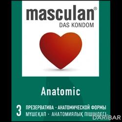 Презервативы Masculan Anatomic Анатомической Формы №3 в Шымкенте | M.P.I. Pharmaceutica GmbH