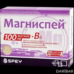 Магниспей Магния Бисглицинат Витамин В6 Капсулы №30 в Алматы | Olimp Laboratories Sp. z o.o