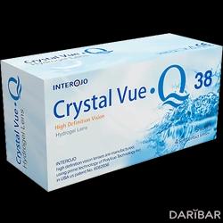 Crystal Vue Q38 Мягкие Гидрогелевые Контактные Линзы Ежедневного Применения +4,50 №4 в Алматы | INTEROJO INC.  