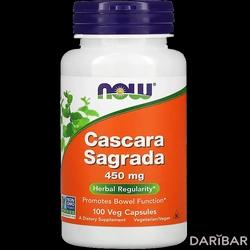 NOW Cascara Sagrada Капсулы 450 Мг №100 в Алматы | NOW FOODS 