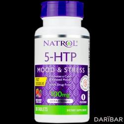 Natrol 5-HTP Таблетки Жевательные 100 Мг №30 в Астане | Natrol