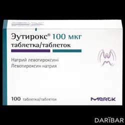 Эутирокс Таблетки 100 Мкг №100 в Караганде | Мерк Хелскеа КГаА