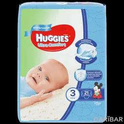 Huggies Ultra Comfort Подгузники Для Мальчиков 3 (5-9кг) №21 в Караганде | Kimberly-Clark