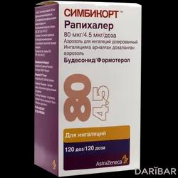 Симбикорт Рапихалер Аэрозоль 80/4.5 Мкг/доза 120 Доз в Караганде | АстраЗенека Фармасьютикалс ЛП