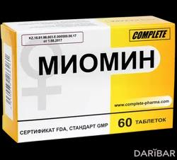 Миомин Таблетки №60 в Караганде | Complete-Pharma Co.,LTD