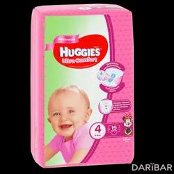 Huggies Ultra Comfort Подгузники Для Девочек 4 (8-14кг)  №19 в Караганде | Kimberly-Clark