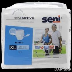 Seni Active Extra Large Трусы Впитывающие Для Взрослых Размер 4 (XL) 6 Капель №10 в Караганде | Турунский з-д перевяз мат-лов