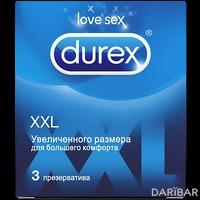 Durex XXL презервативы увеличенного размера №3