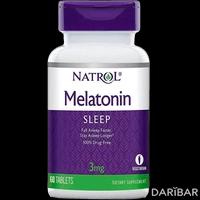 Natrol мелатонин таблетки 3 мг №60 