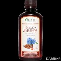 Масло льняное пищевое Oleos 200 мл