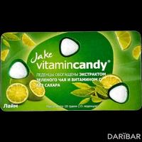 Jake леденцы с витамином С зеленый чай №15