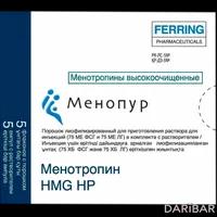 Менопур порошок с растворителем 75 МЕ №5