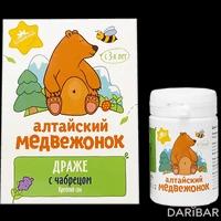 Алтайский медвежонок с чабрецом драже 75 г