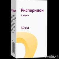 Рисперидон раствор для приема внутрь 1 мг/мл 30 мл