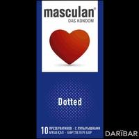 Презервативы Masculan Dotted с пупырышками №10