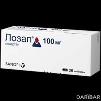 Лозап таблетки 100 мг №30