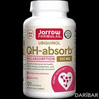 Jarrow Коэнзим Убихинол QH-absorb капсулы 100 мг №120