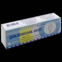 Диклофенак Акос мазь 1% 30 г