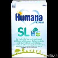 Humana SL Expert смесь безмолочная на основе сои с 0 месяцев 500 г