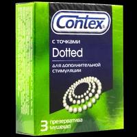 Contex Dotted презервативы точечные №3
