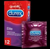 Durex Elite презервативы тонкие №12