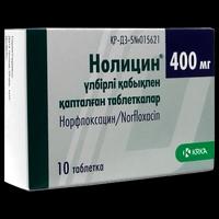Нолицин таблетки 400 мг №10 