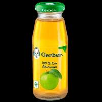 Gerber сок яблочный 175 мл