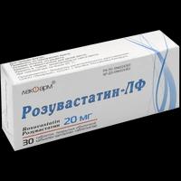 Розувастатин-ЛФ таблетки 20 мг №30