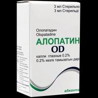 Алопатин OD капли глазные 0,2% 3 мл