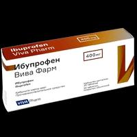 Ибупрофен Вива Фарм таблетки 400 мг №20