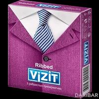 Vizit Ribbed презервативы ребристые №3