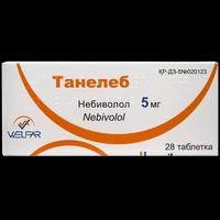 Танелеб таблетки 5 мг №28
