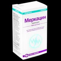 Меркацин инфузионный раствор 500 мг/2 мл