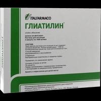 Глиатилин ампулы 1000 мг/4 мл №3