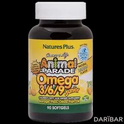 Animal Parade Омега 3-6-9 (лимон) Таблетки Жевательные №90 в Алматы |  Natural Organics Laboratories, Inc.