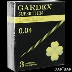 Gardex Super Thin Презервативы Супер Тонкие №3 в Алматы | Иннолатекс Сдн Бхд