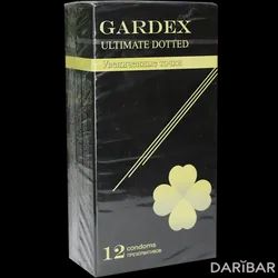 Gardex Ultimate Dotted Презервативы Точечные №12 в Шымкенте | Иннолатекс Сдн Бхд