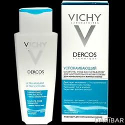 Vichy Dercos Успокаивающий Шампунь-уход Без Сульфатов Для Жирных Волос 200 Мл в Астане | Vichy Laboratoires