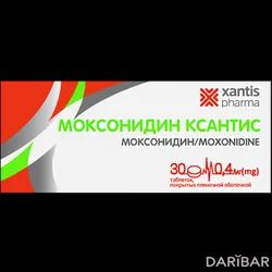 Моксонидин Ксантис Таблетки 0,4 Мг №30 в Шымкенте | Saneca Pharmaceuticals a.s.	