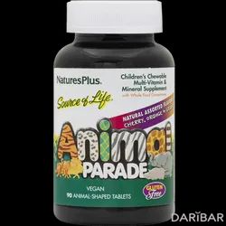 Animal Parade Источник Жизни Со Вкусом Ассорти Таблетки Жевательные №90 в Алматы |  Natural Organics Laboratories, Inc.