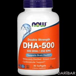 NOW DHA-500 Капсулы №90 в Алматы | NOW FOODS